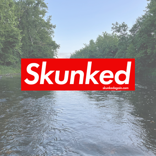 Skunked Box Logo Sticker