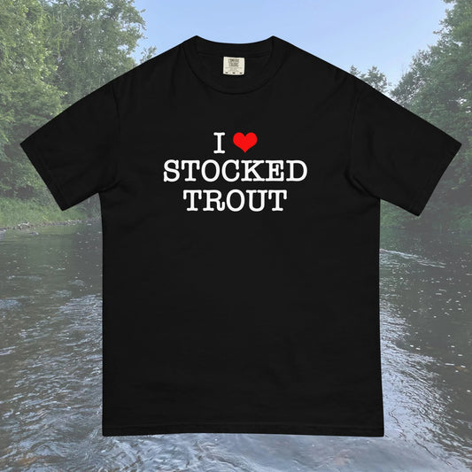 FAST SHIPPING - I Love Stocked Trout T-Shirt