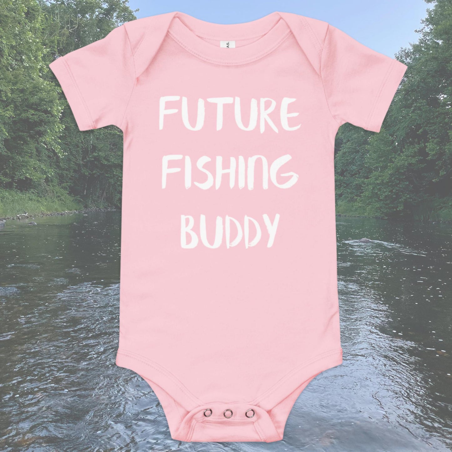 Future Fishing Buddy Baby short sleeve one piece