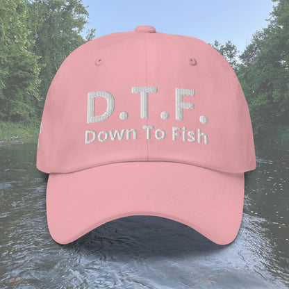 D.T.F. Down to Fish Dad hat