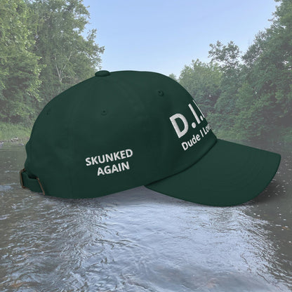 D.I.L.F. Dude I Love Fishing Dad hat