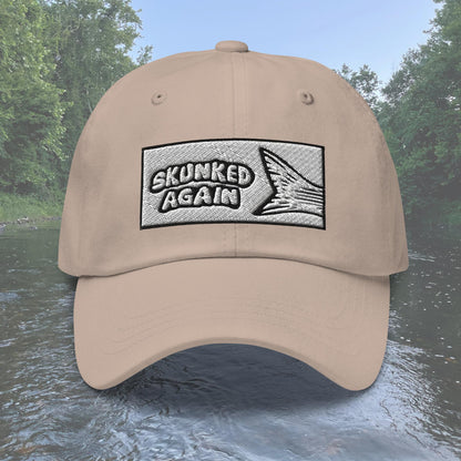 Striper Tail Dad hat