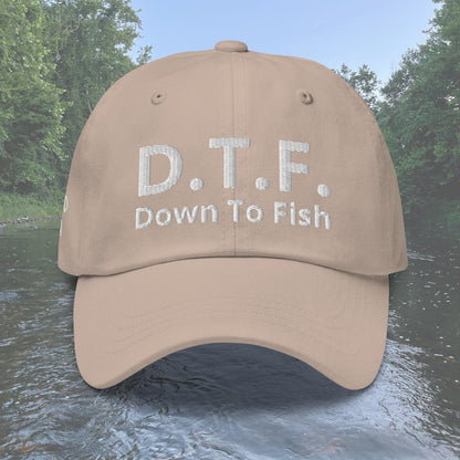 D.T.F. Down to Fish Dad hat