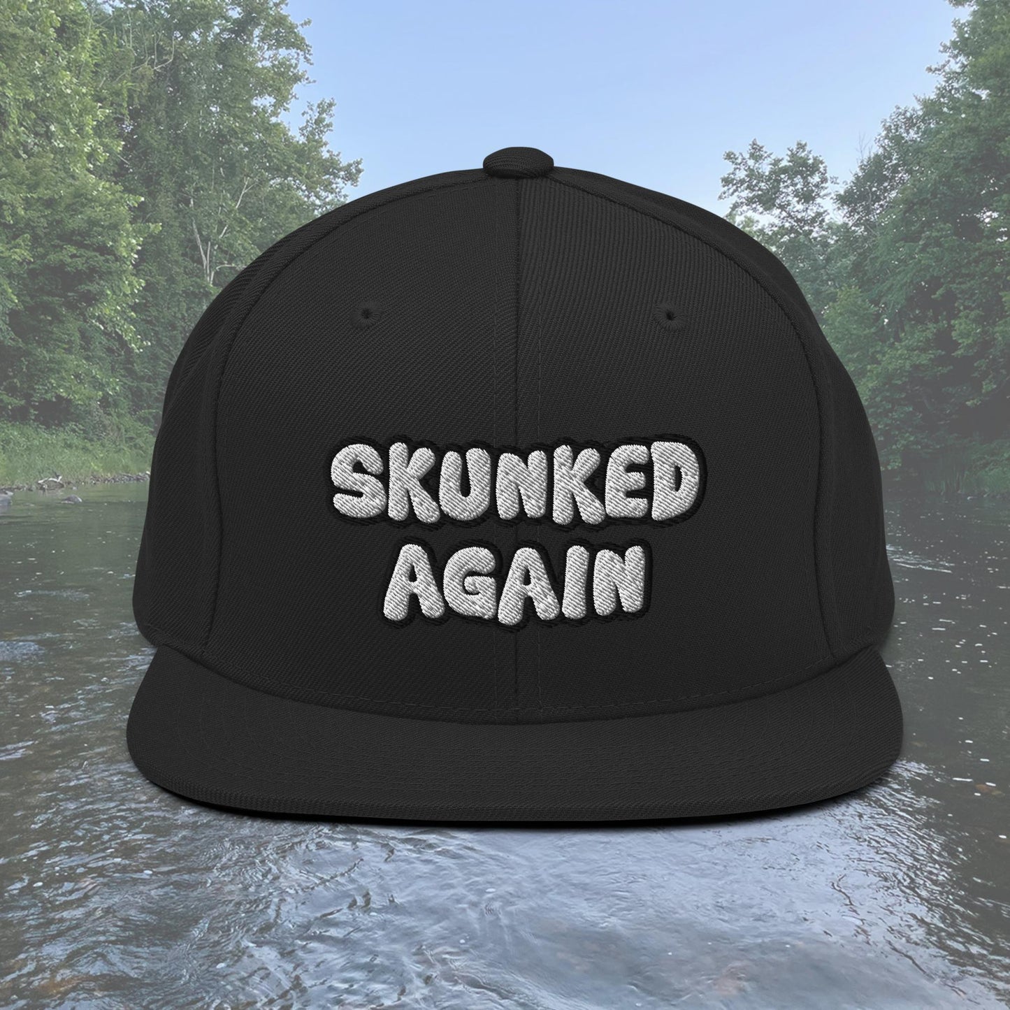 Skunked Again Snapback Hat