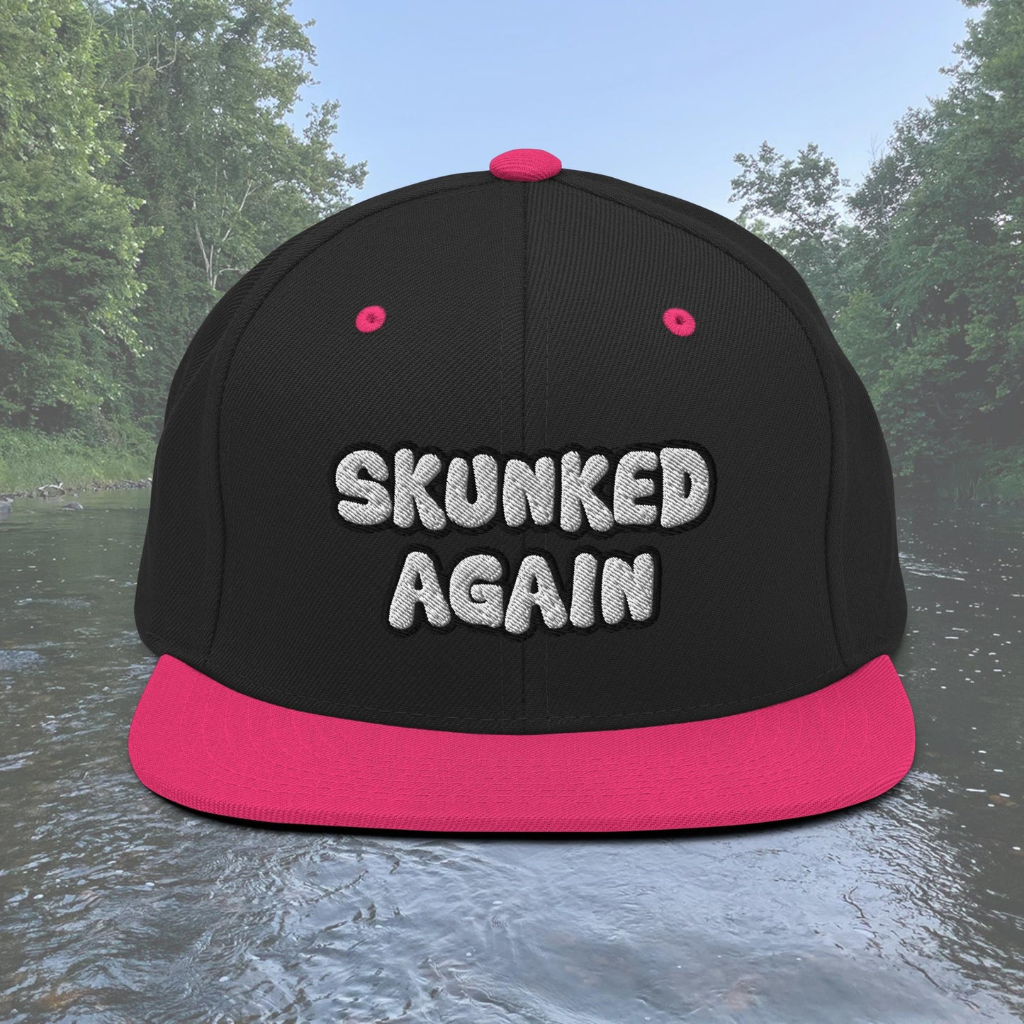 Skunked Again Snapback Hat