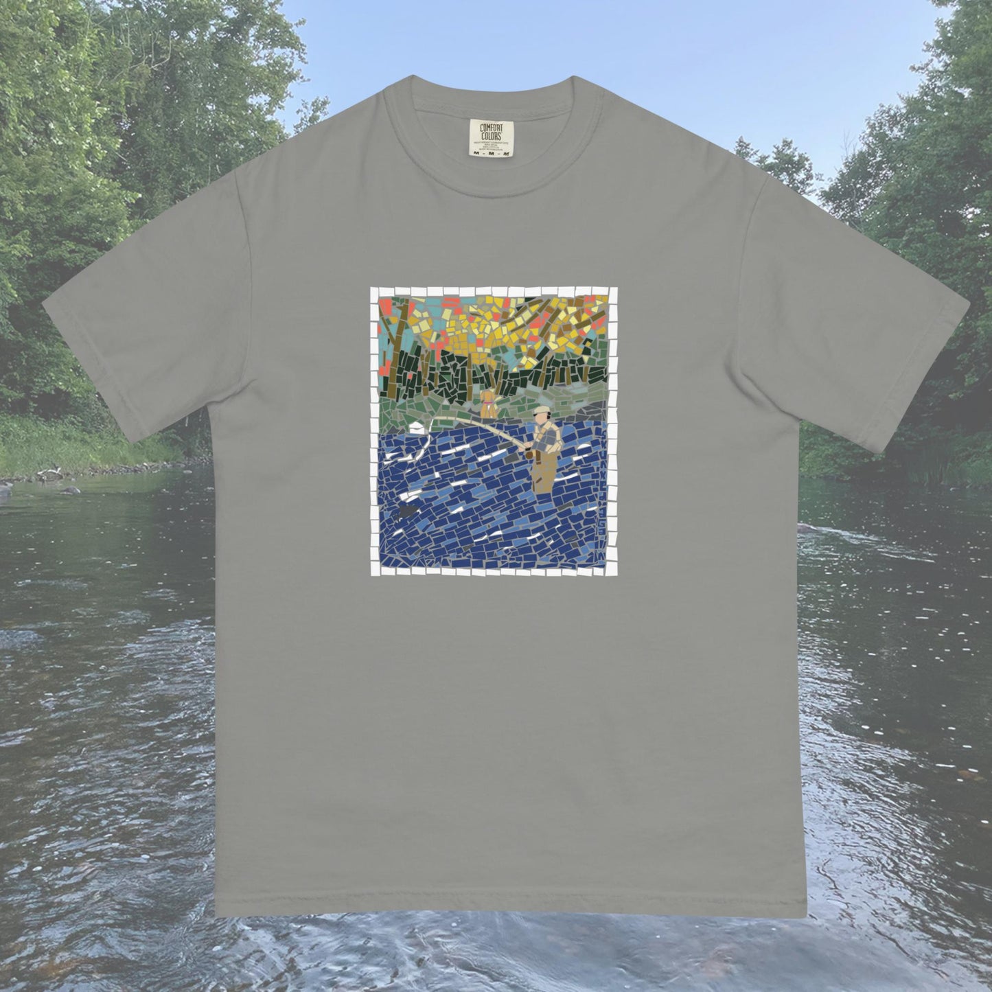 Fly Angler Mosaic T-Shirt