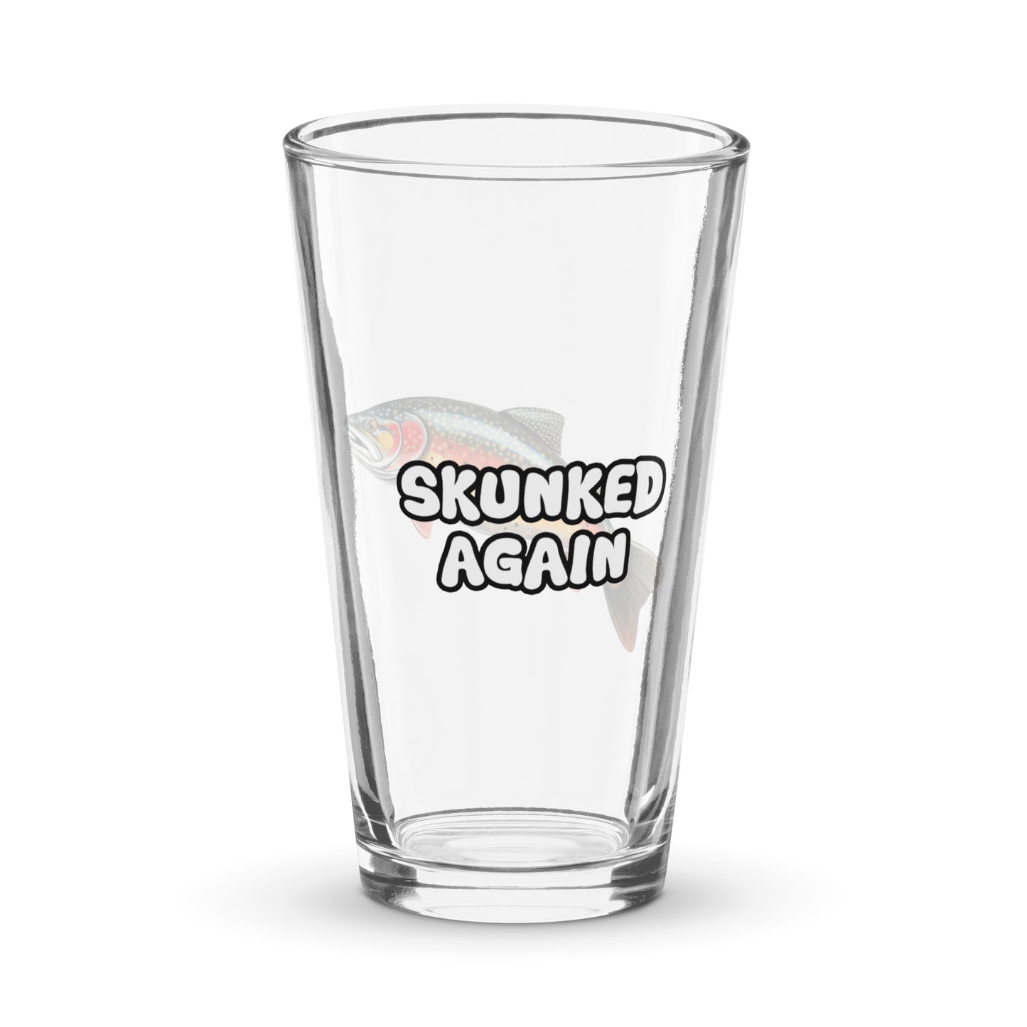 Brook Trout Shaker Pint Glass