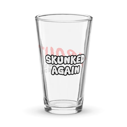 Shaker pint glass