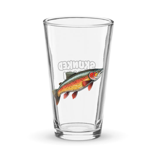 Brook Trout Shaker Pint Glass