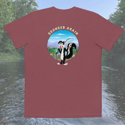 Skunked Again Pocket T-Shirt