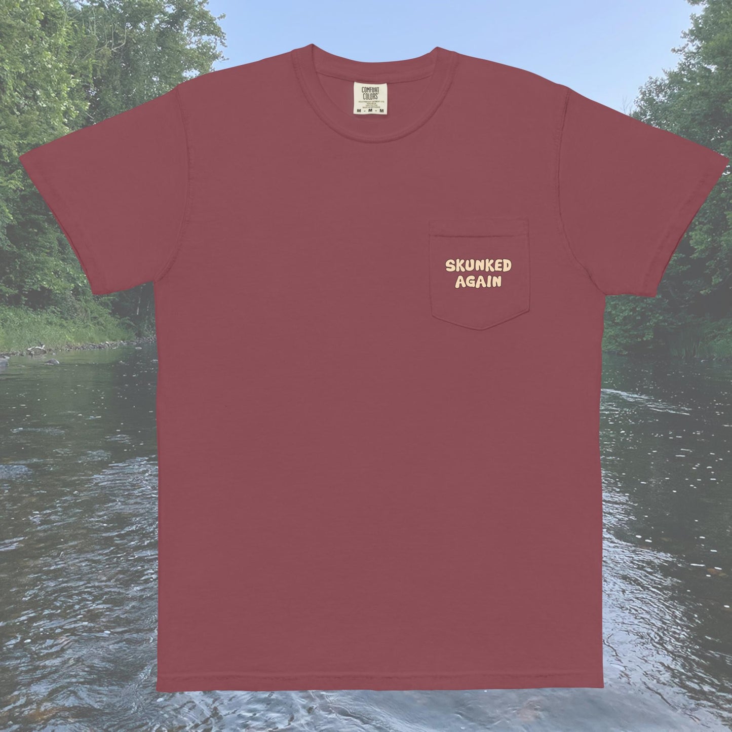 Skunked Again Pocket T-Shirt