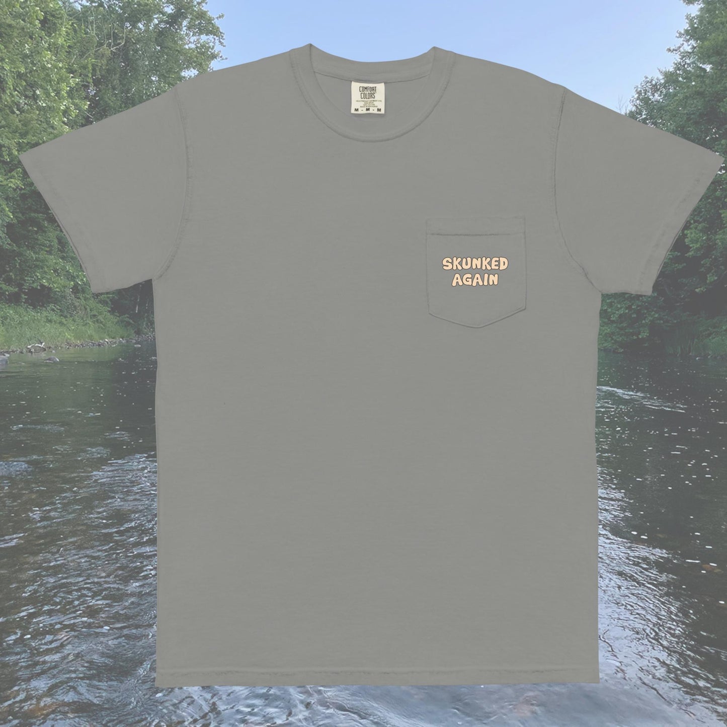 Skunked Again Pocket T-Shirt