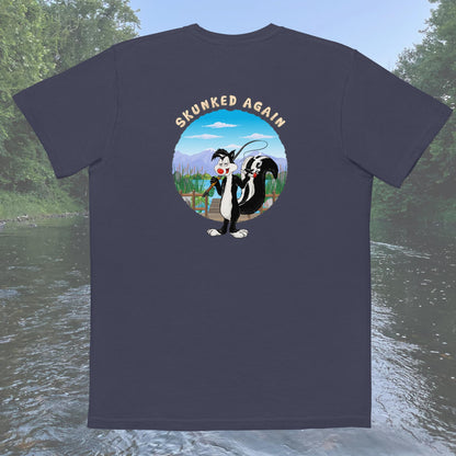 Skunked Again Pocket T-Shirt