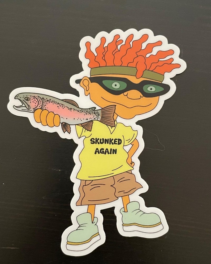 Otto the Angler Sticker