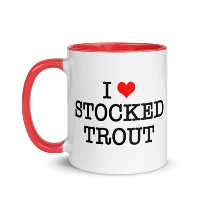 I Love Stocked Trout Mug